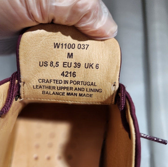 Samuel Hubbard Free Oxford Women's Shoes Size 8.5 Color Burgundy - Picture 3 of 11